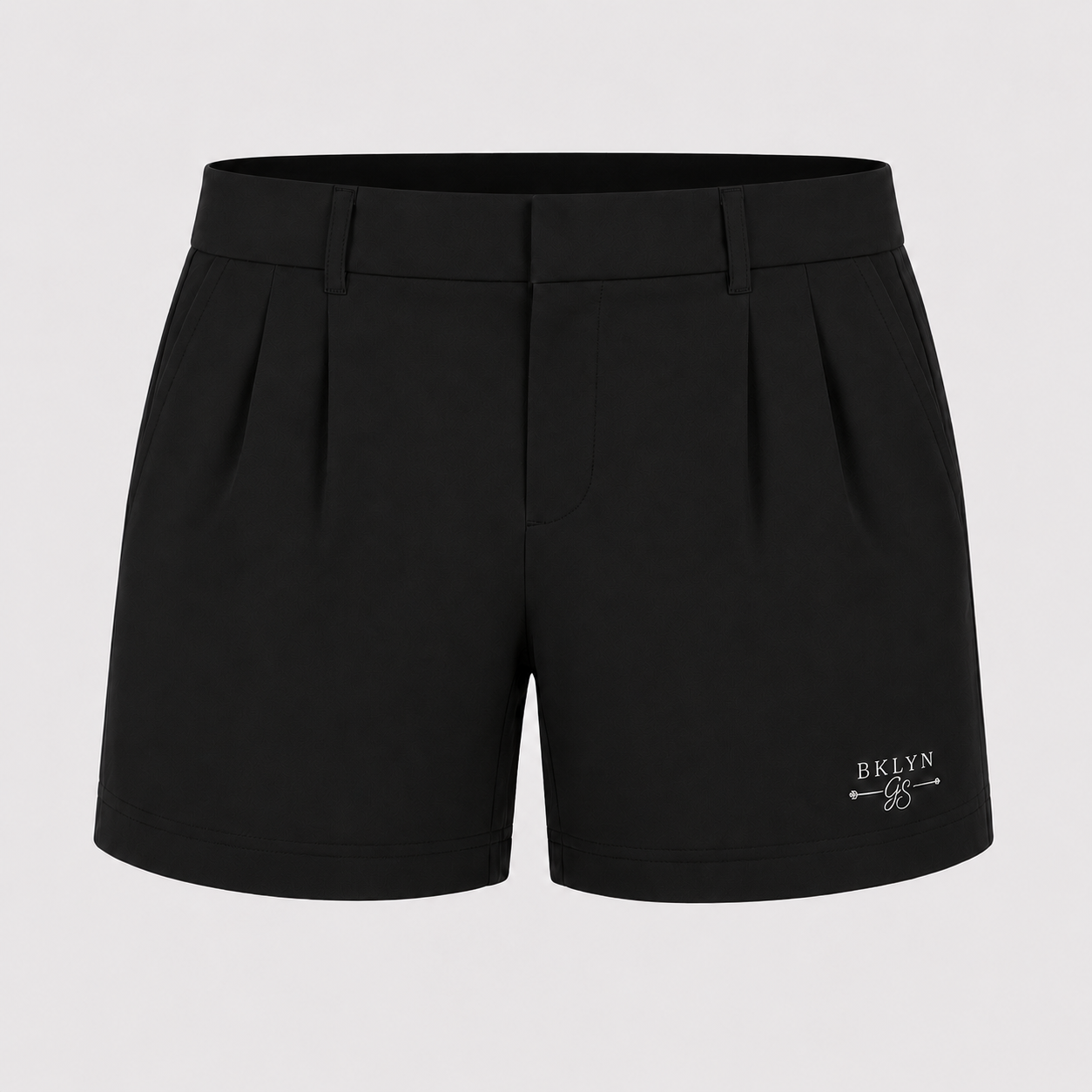 Women's Black Golf Shorts