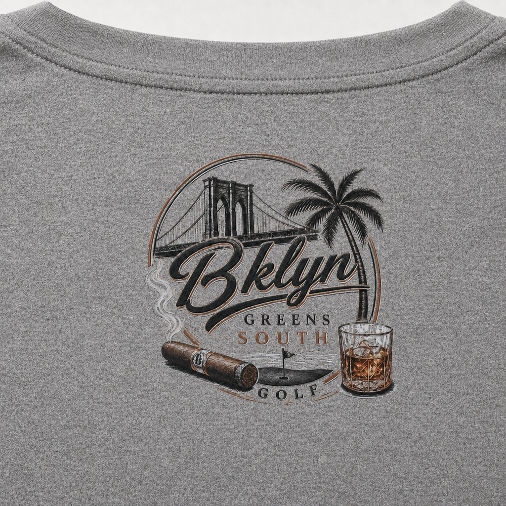 Men's Novelty T-Shirt (Cigar Gray)