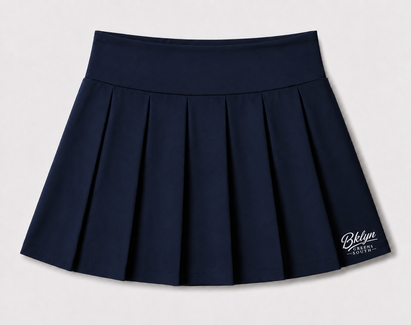 Women's Navy Blue Pleated Golf Skirt