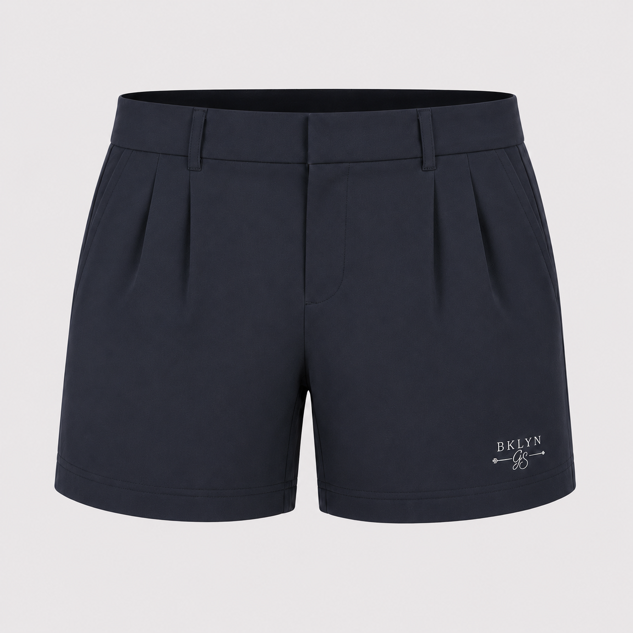 Women's Navy Blue Golf Shorts