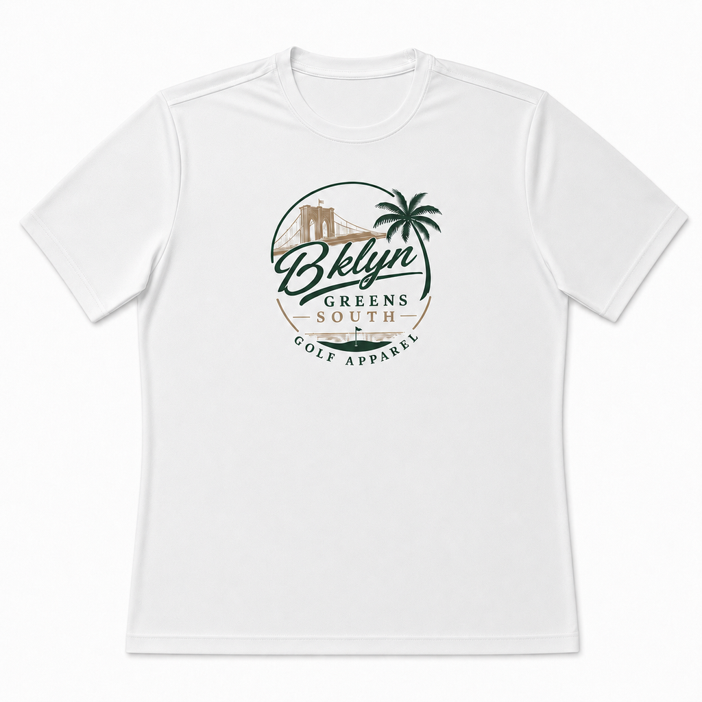 Men's Novelty T-Shirt (White BKLN)