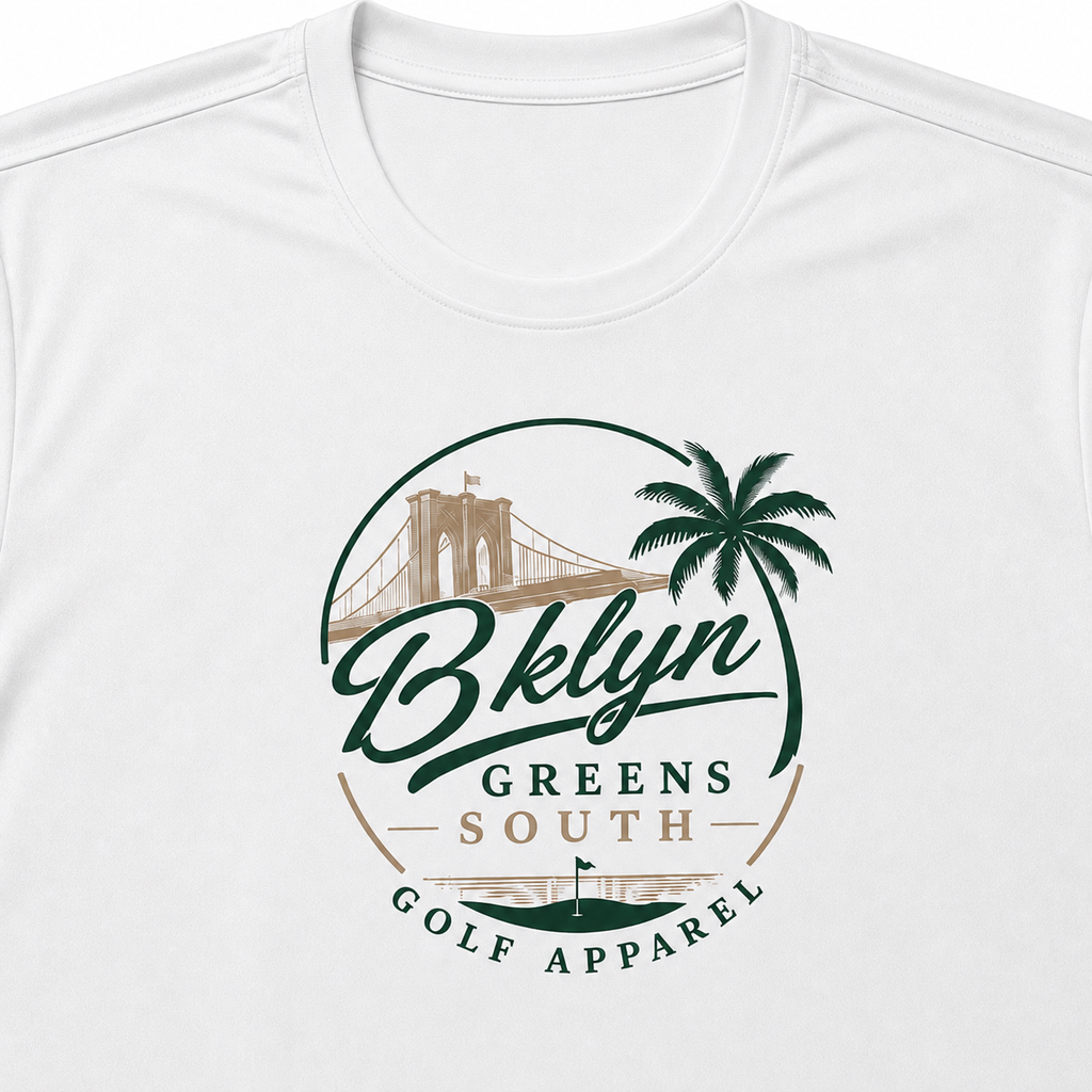 Men's Novelty T-Shirt (White BKLN)